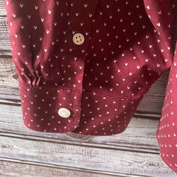 LL Bean Women's Wrinkle Free Long-Sleeved Button-Down Top Size 3X - Picture 4 of 6